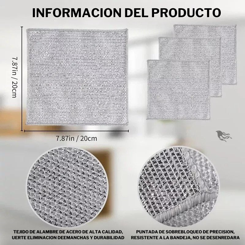 PAÑOS MAGICO PARA ELIMINAR EL OXIDO x10