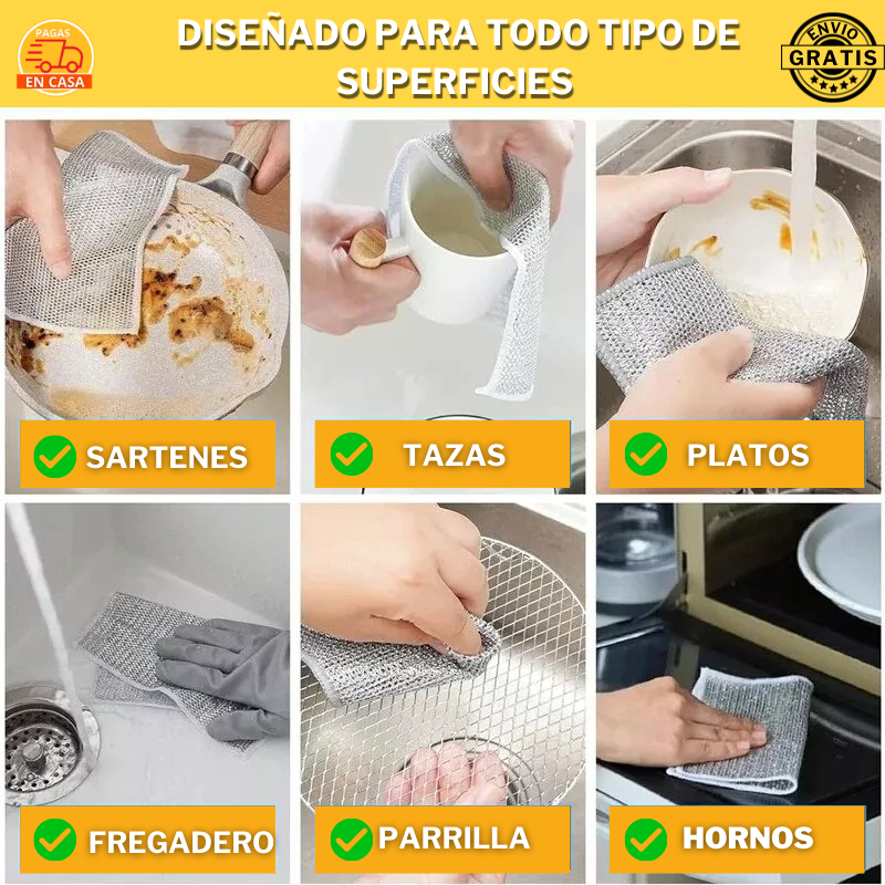 PAÑOS MAGICO PARA ELIMINAR EL OXIDO x10