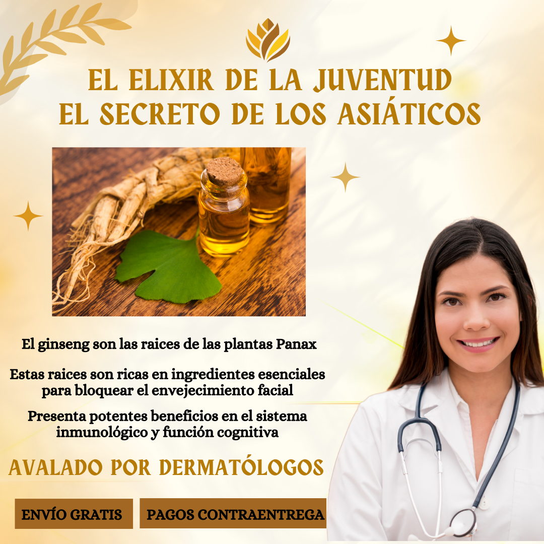 Oferta Especial 2x1: Ginseng™ - Serum Rejuvenecedor Reafirmante Anti-Arrugas