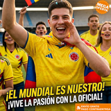 CAMISETA OFICIAL DE LA SELECCION COLOMBIA – PREMIUN COMBO X2