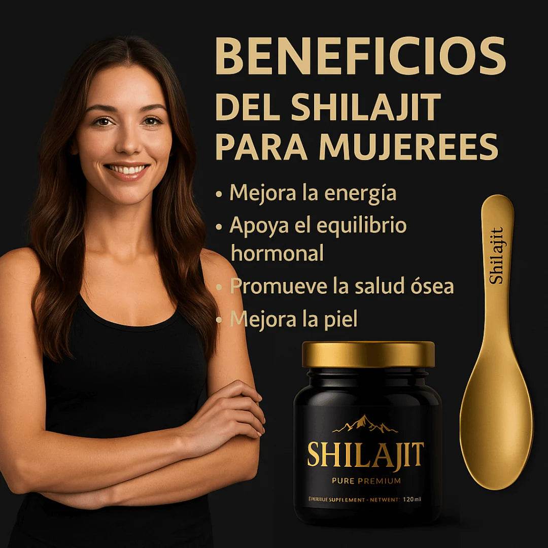 EL ORO NEGRO DEL HIMALARA SHILAJIT™ 100% PURO Y NATURAL