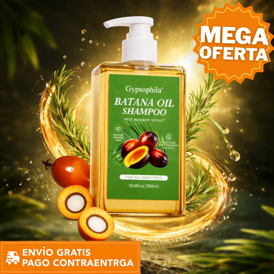 BatanaGlow™: Shampoo con Aceite de Batana que Nutre, Repara y Devuelve el Brillo al Cabello. ✨