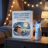 Nebulizador Portátil Ultrasónico Aerosol™ Alivio Respiratorio Rápido y Silencioso en Cualquier Lugar 🌬️✨